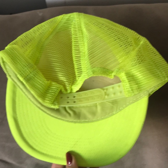Alpha Gamma Delta Neon Trucker Hat - Picture 2 of 2